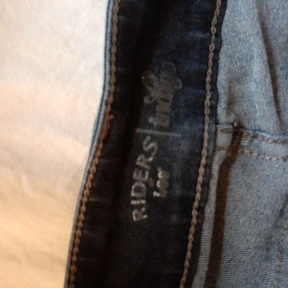 Lee rider jeans size 8 30 x 30 dark wash denim pants m women's - Picture 6 of 9
